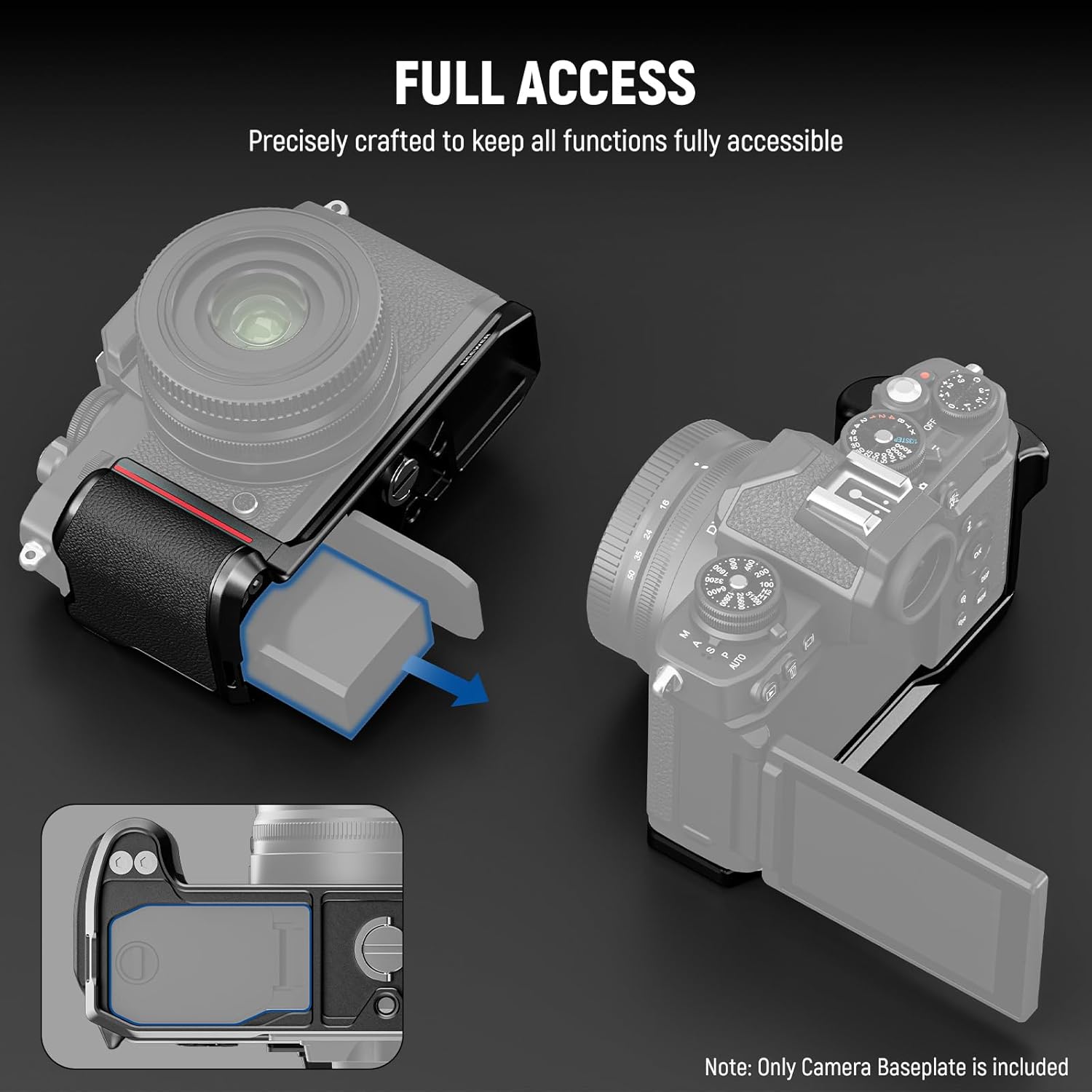 Thumbnail 6 de NEEWER Zfc L Bracket Handgrip for Nikon Z fc