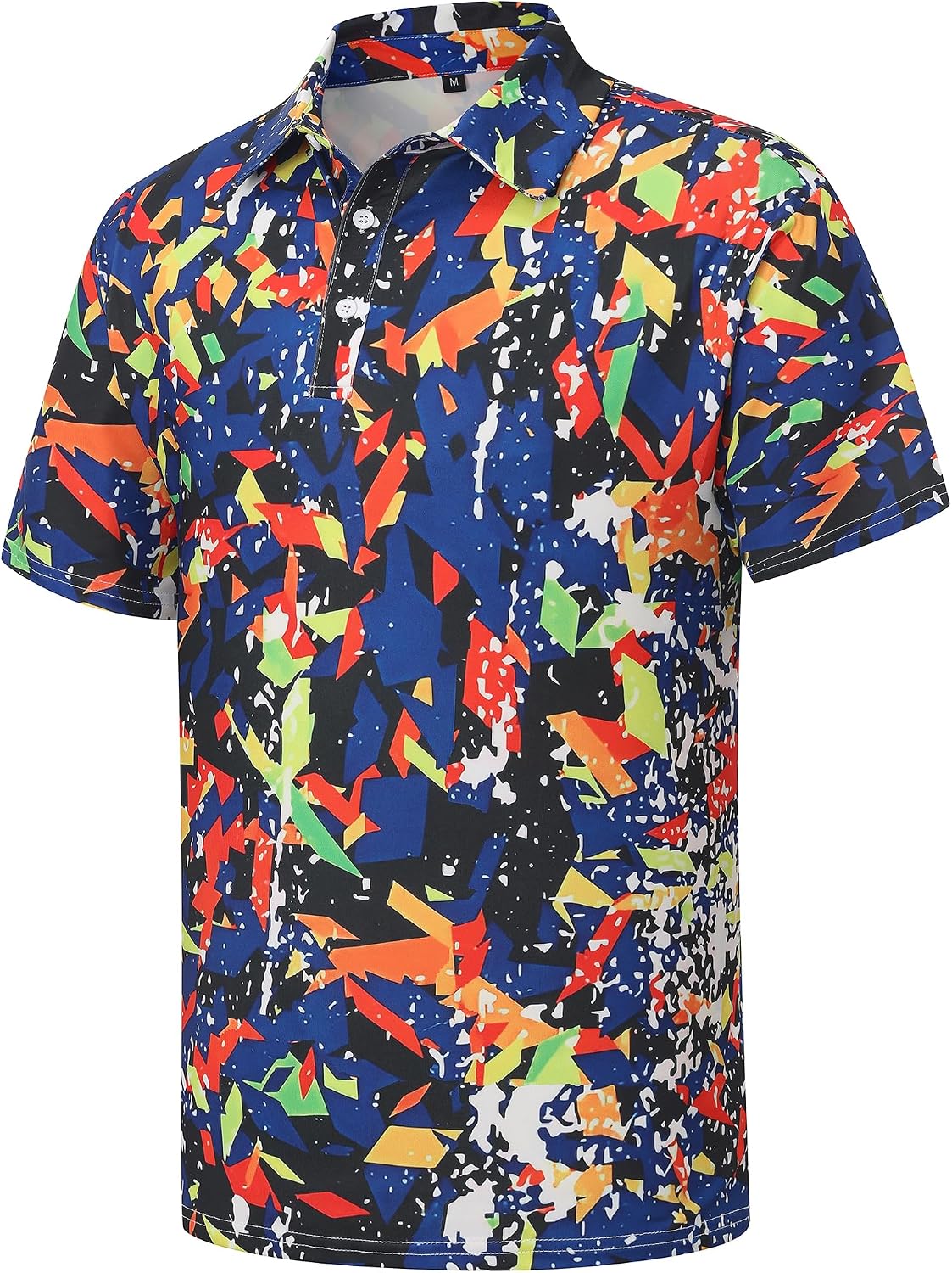Thumbnail 6 de Men's Golf Polo Shirt in Polyester-Spandex Blend