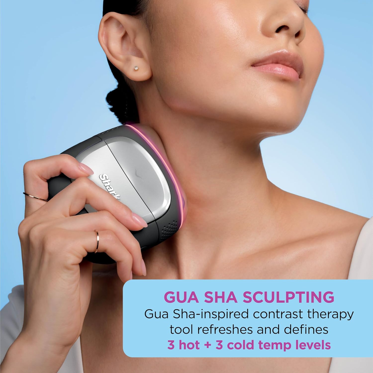 Detalle 2 de Shark DePuffi FH220UKBK hot and cold therapy tool