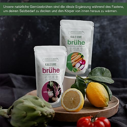 Thumbnail 6 de Kale & Me Cure de jus classique 3 jours avec bouillon de légumes (100 g) – 18 bouteilles 320 ml, sans additifs, 6 saveurs