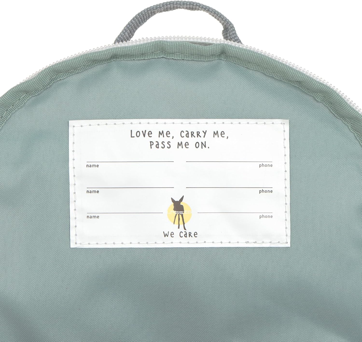 Detalle de LÄSSIG Kleiner Kinderrucksack für Kita – kompakt, robust und liebevoll designt