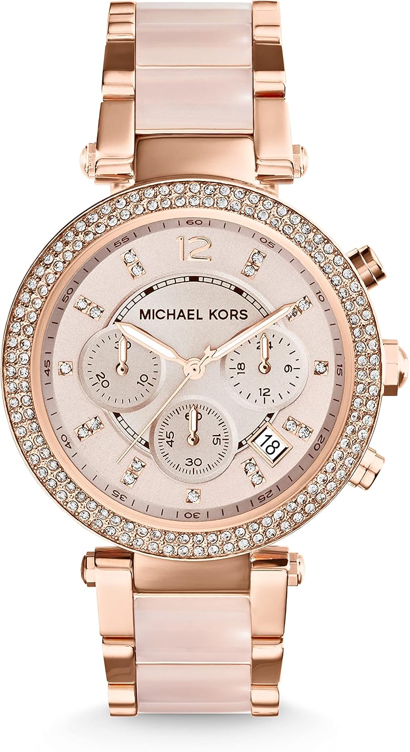 Detalle de Michael Kors Parker Watch for Women with Quartz Chronograph Movement