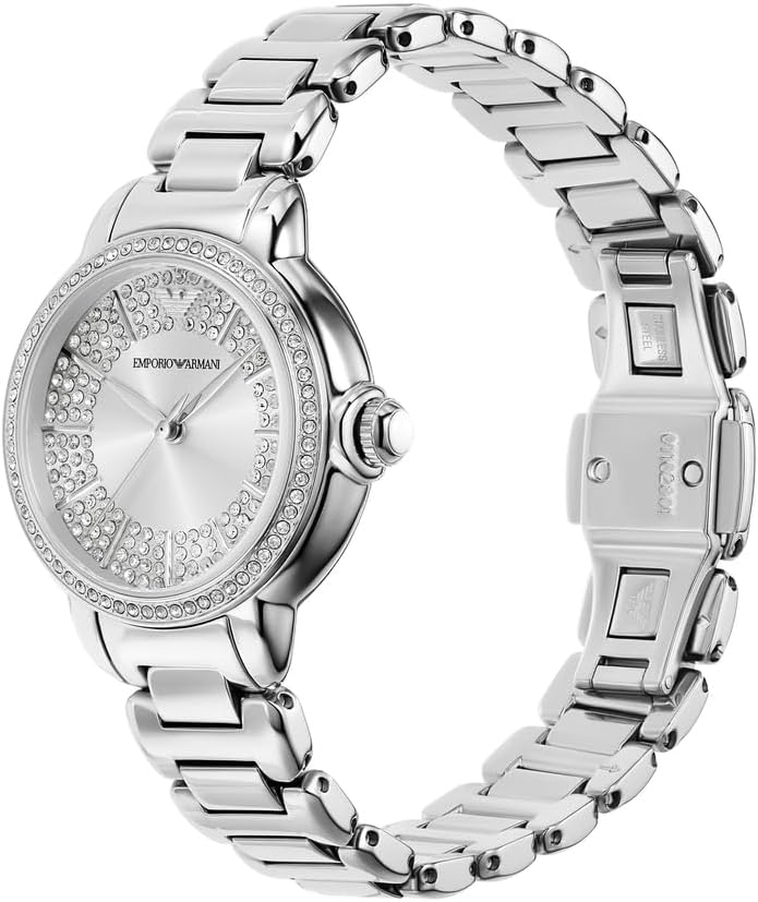 Thumbnail 2 de Emporio Armani Montre pour Femmes 32 mm – acier inoxydable argenté