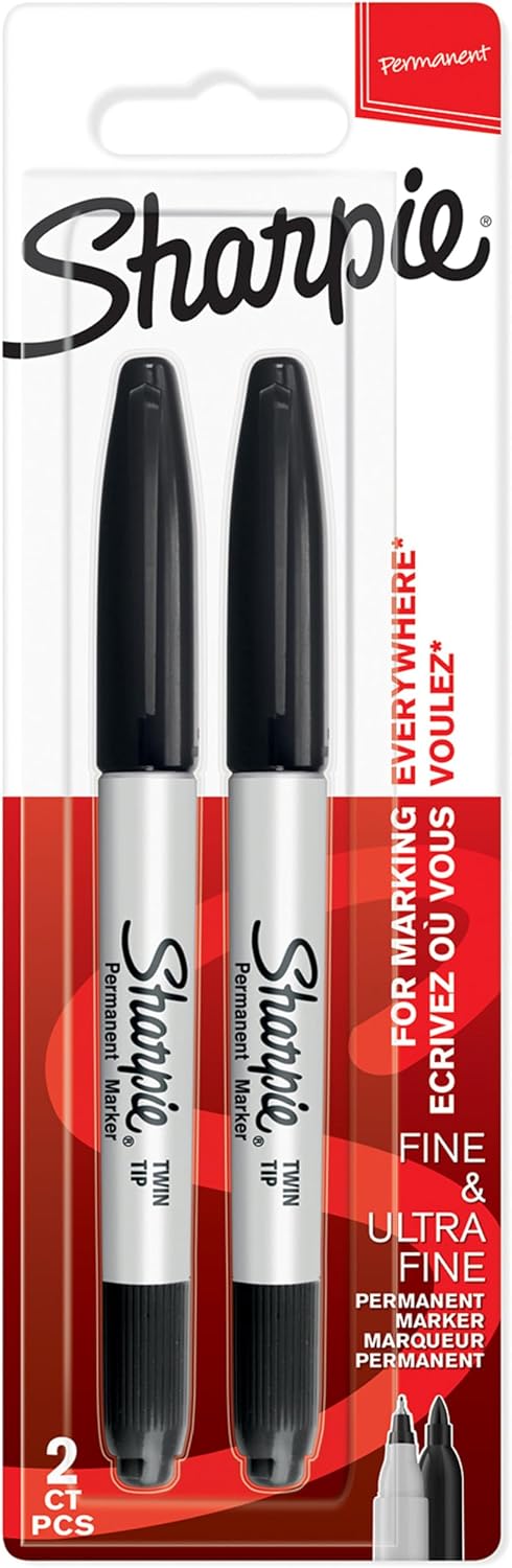 Detalle 2 de Sharpie Twin Tip Permanent Markers 8 Pack