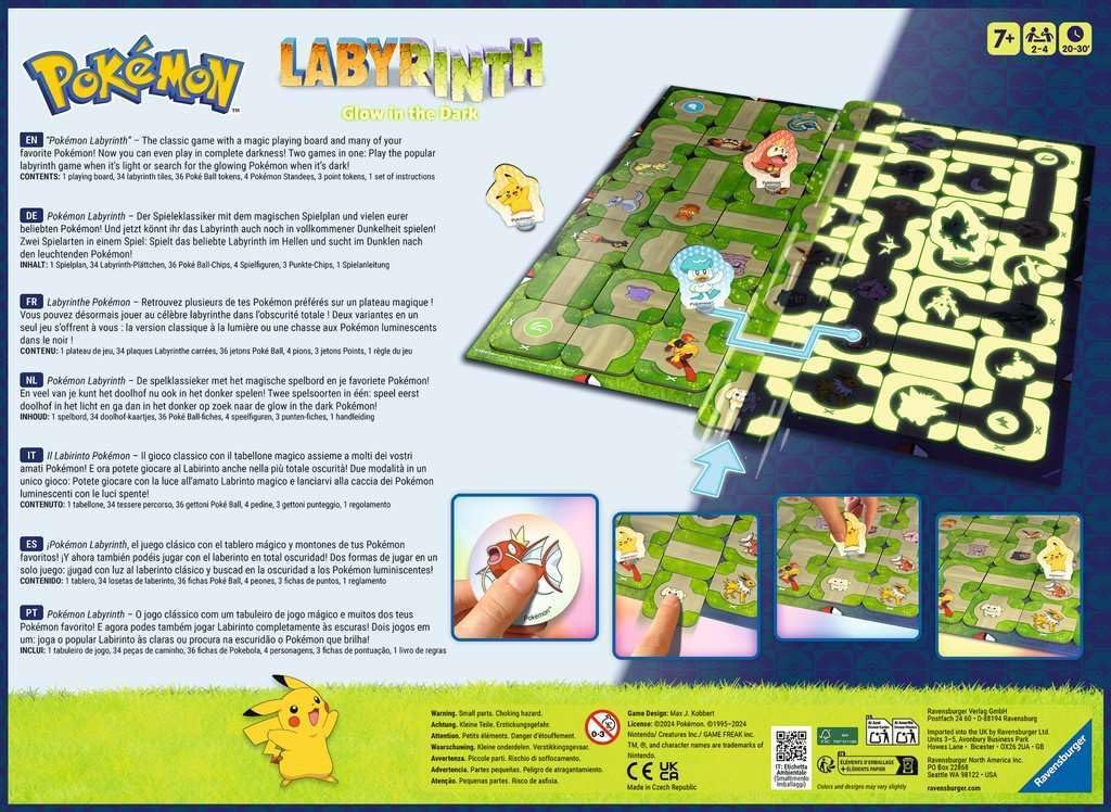 Thumbnail 1 de Ravensburger Pokémon Labyrinth Glow in the Dark