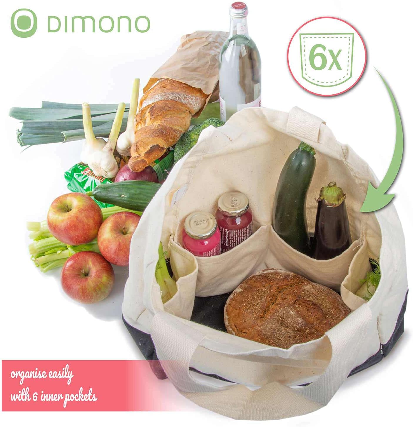 Thumbnail 4 de GOODS+GADGETS Shopper Sac en coton XXL – polyvalent et robuste pour courses et usage quotidien