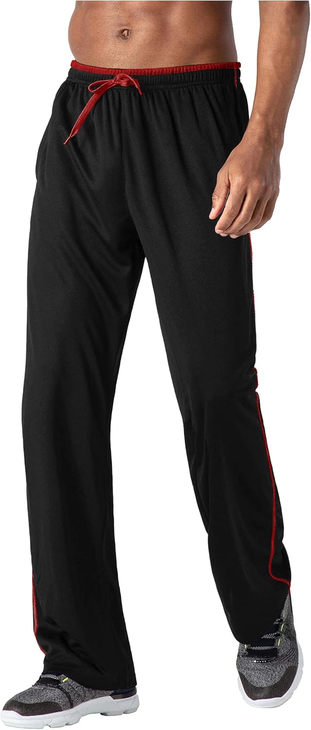 Detalle de KEFITEVD Pantalons de Randonnée pour Hommes — Jogging léger, respirant et doté de poches zippées