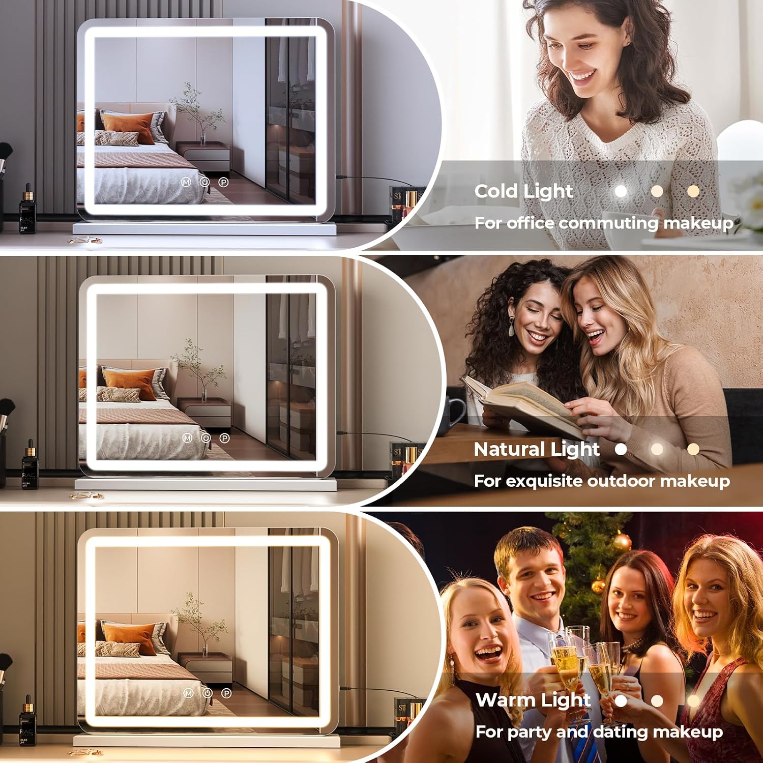 Thumbnail 5 de ZL ZELing Vanity Mirror 23 Inch LED