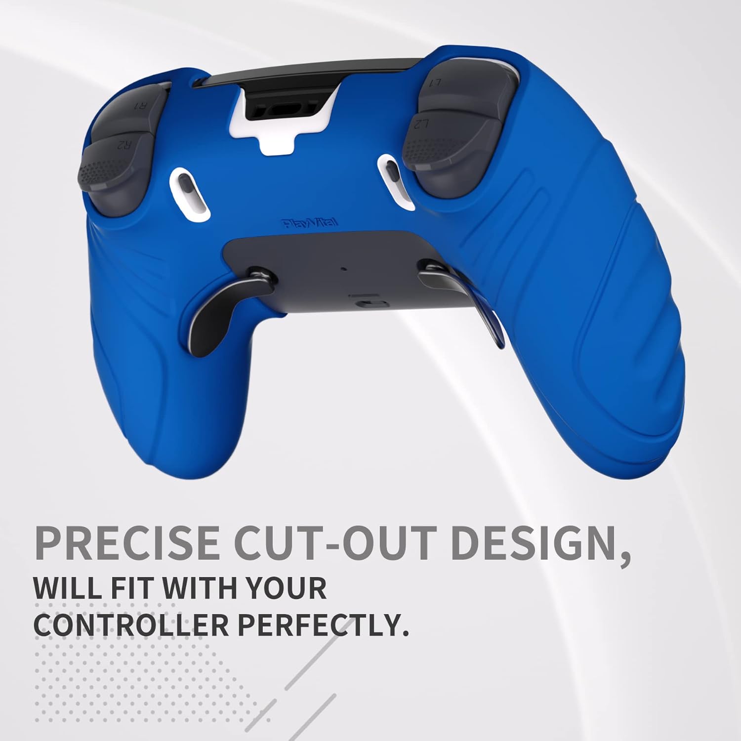 Detalle de PlayVital Guardian Edition Anti-Slip Ergonomic Silicone Case for PS5 Edge Controller
