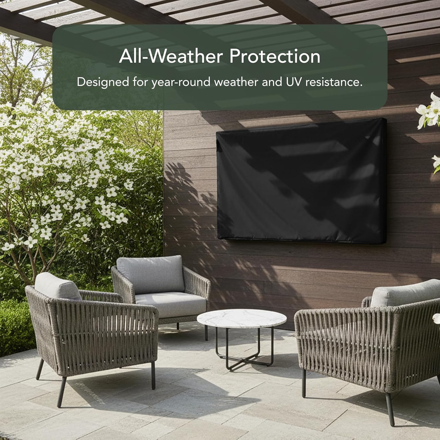Thumbnail 4 de Covermates Outdoor Full TV Cover for 55–59-Inch Sets: All-Weather, Water-Resistant Protection