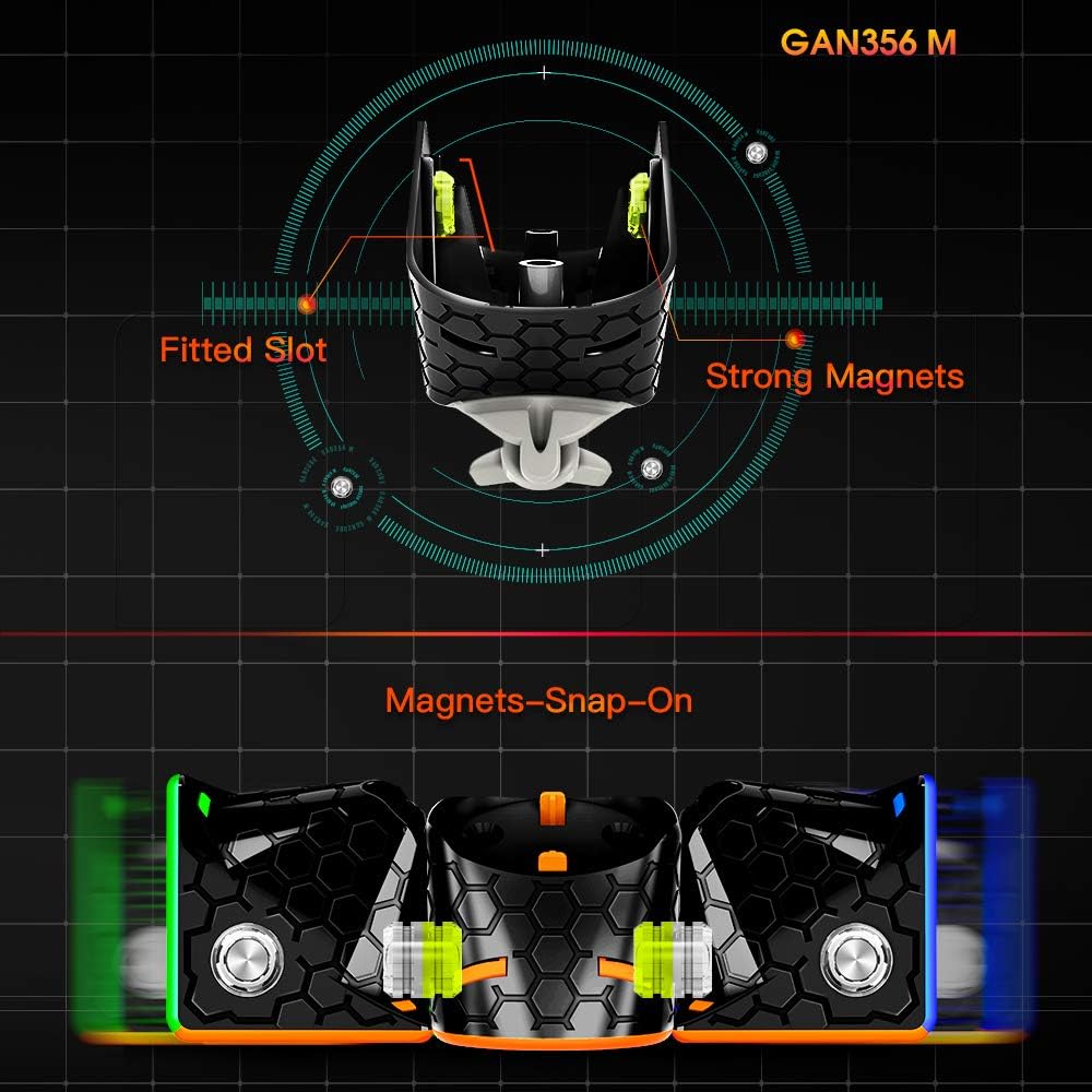 Thumbnail 4 de GAN 356 M 3x3 magnetic speed cube