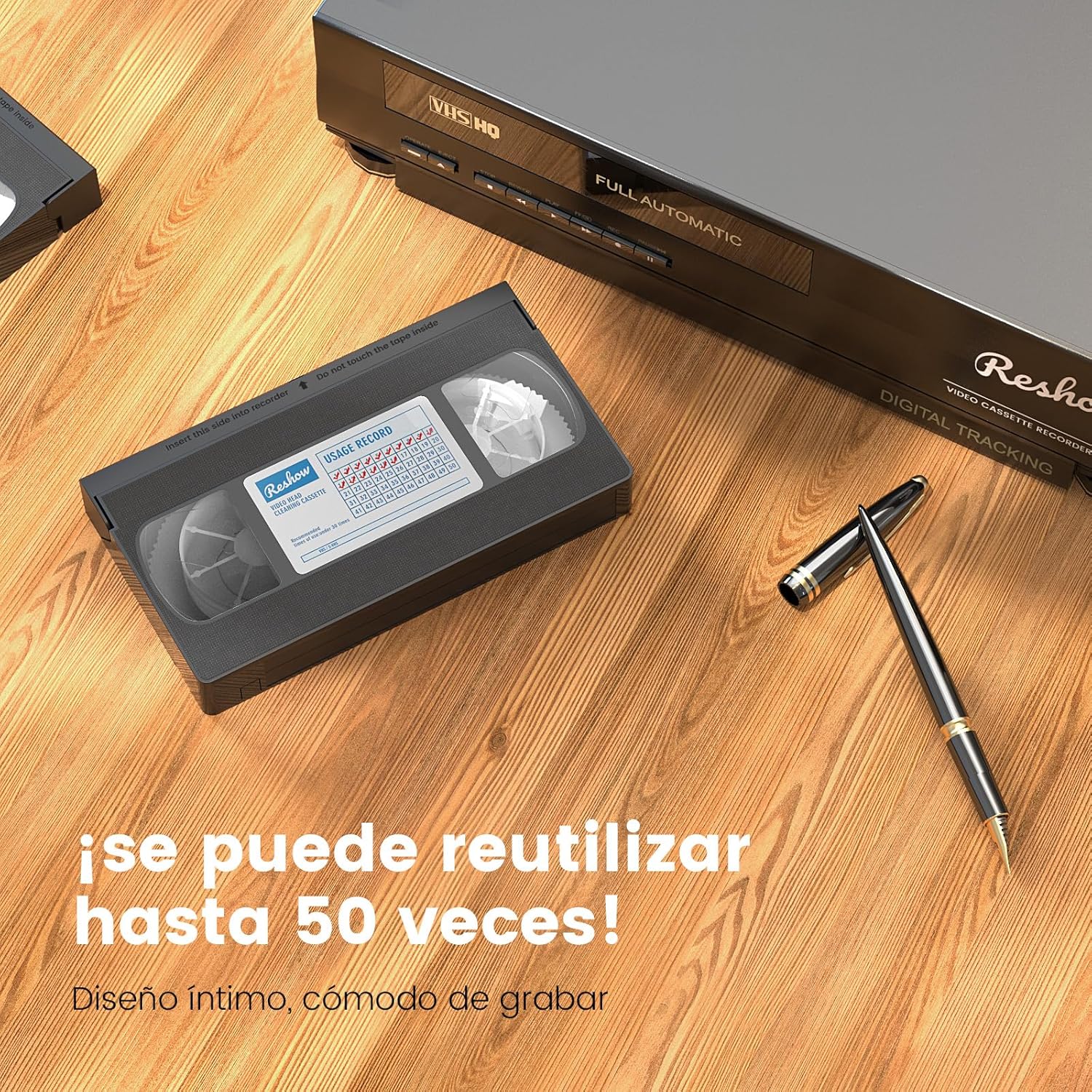 Thumbnail 4 de Reshow Limpiador de Cabezas VHS