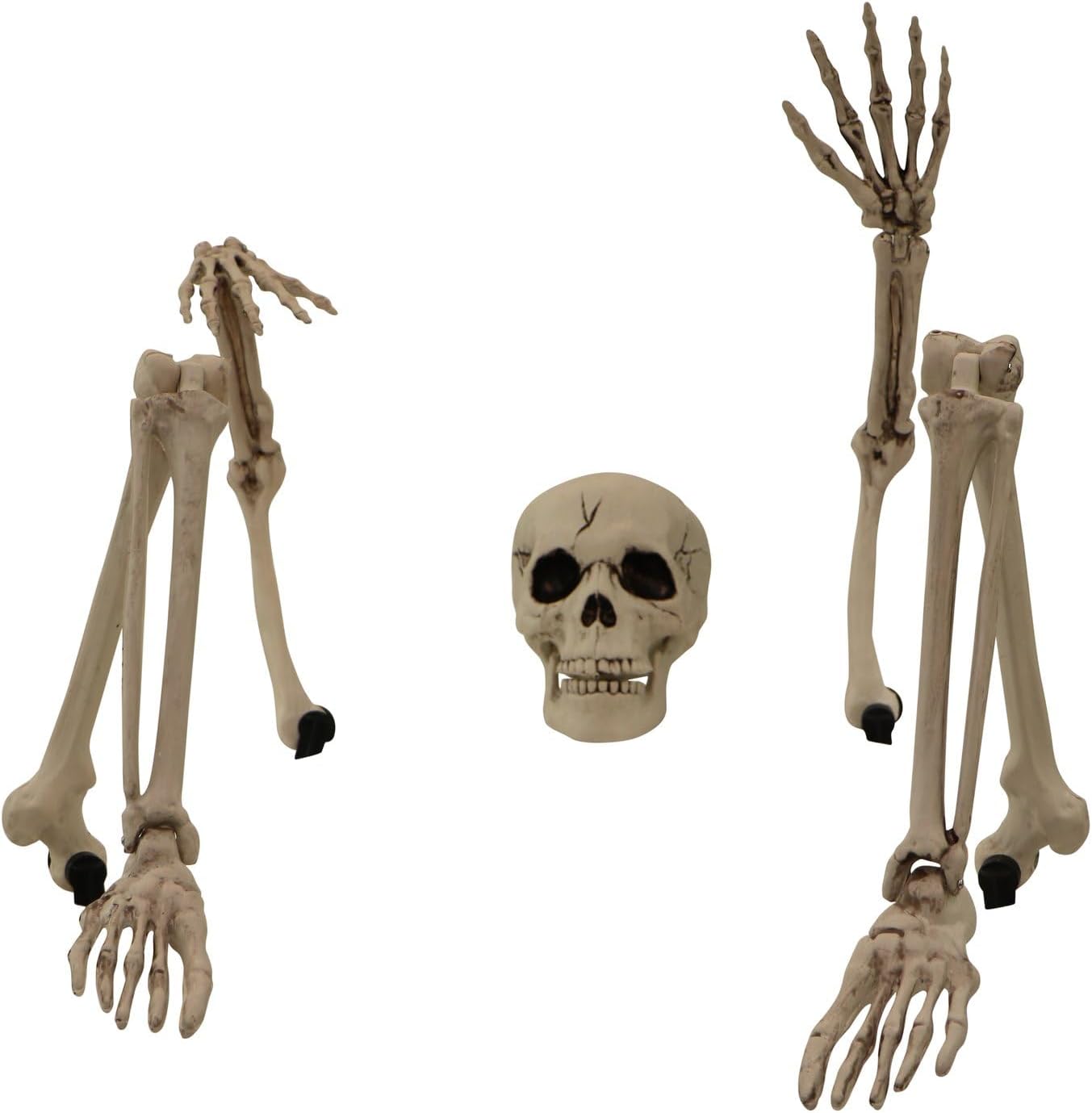 Detalle de Haunted Hill Farm Skeleton Stakes