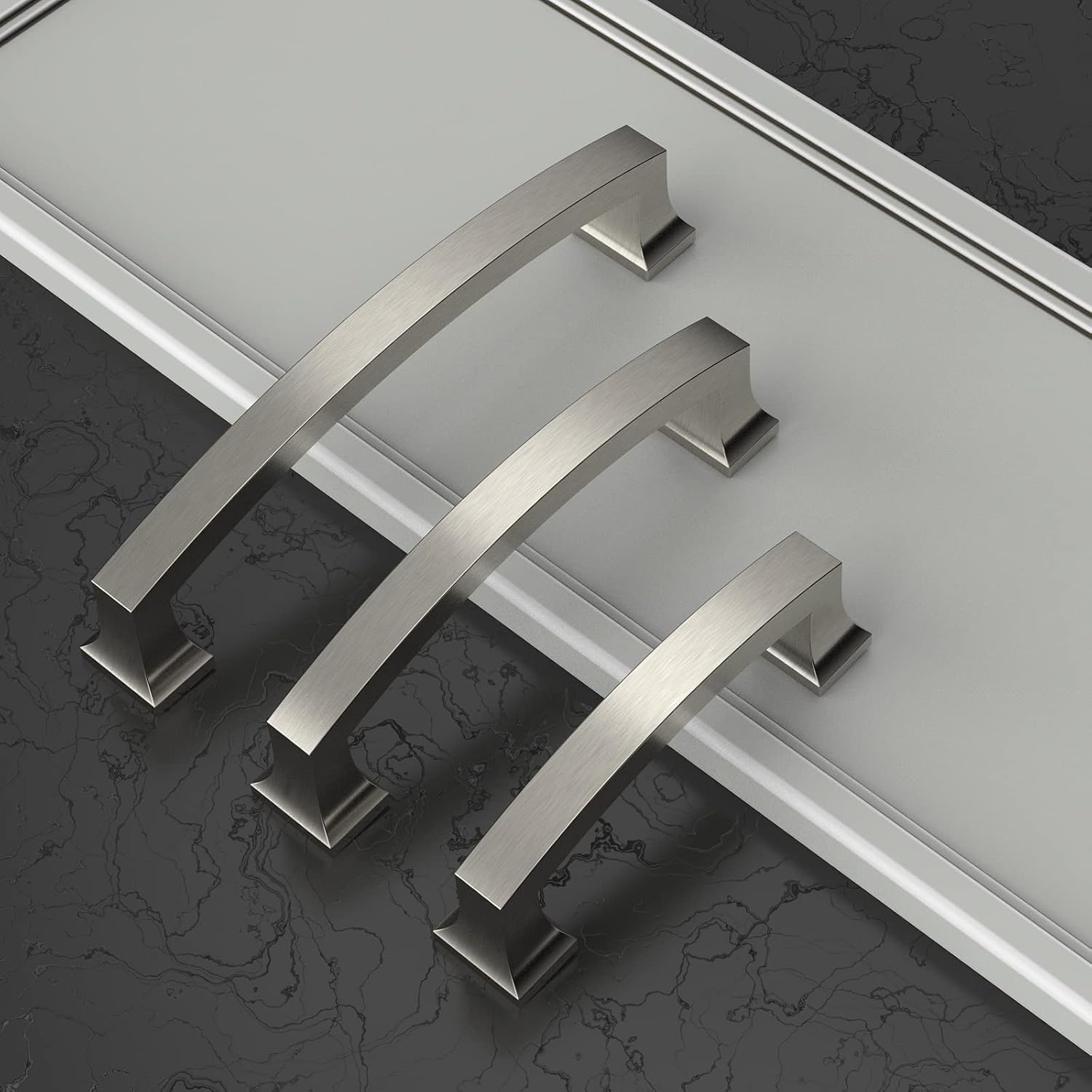 Detalle 2 de Asidrama cabinet pulls, 4-inch spacing