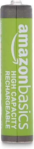 Thumbnail 1 de Amazon Basics Confezione da 12 batterie AAA NiMH ricaricabili 850 mAh – precaricate e riciclabili