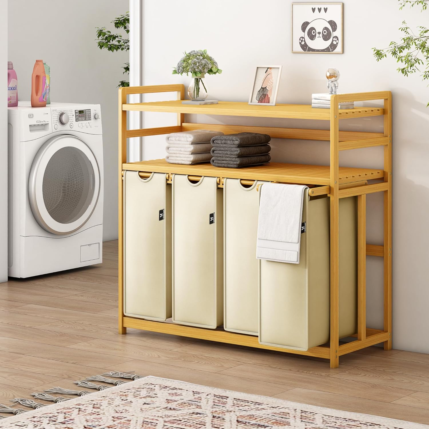 Thumbnail 1 de AdelDream Premium Wäschekorb 200L