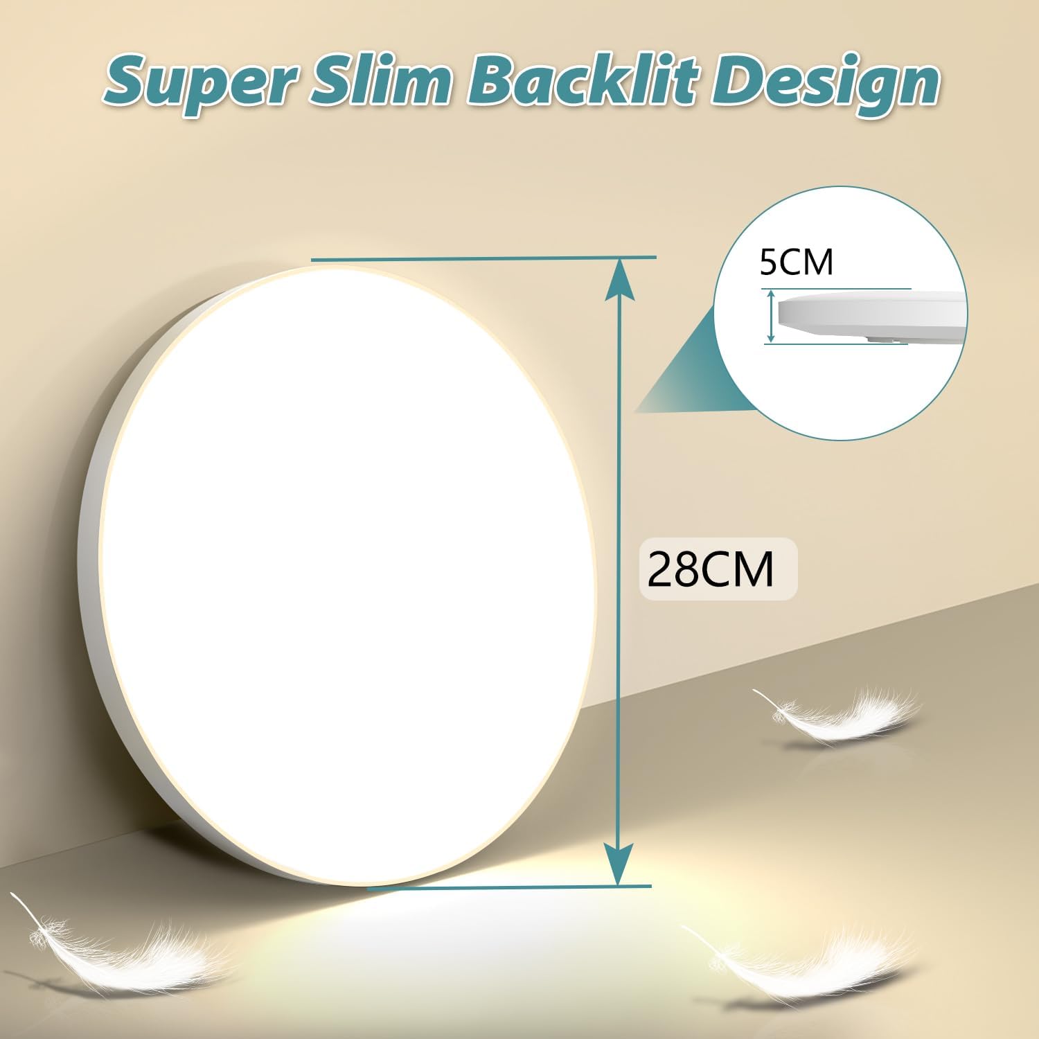 Thumbnail 2 de Plafoniera LED Soffitto 24W 4000K – Swoieltr
