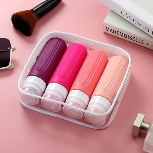 Thumbnail 6 de Mrsdry Travel Bottle for Toiletries — 90ml, Leak-Proof Silicone (4 Pack) with TSA Approval