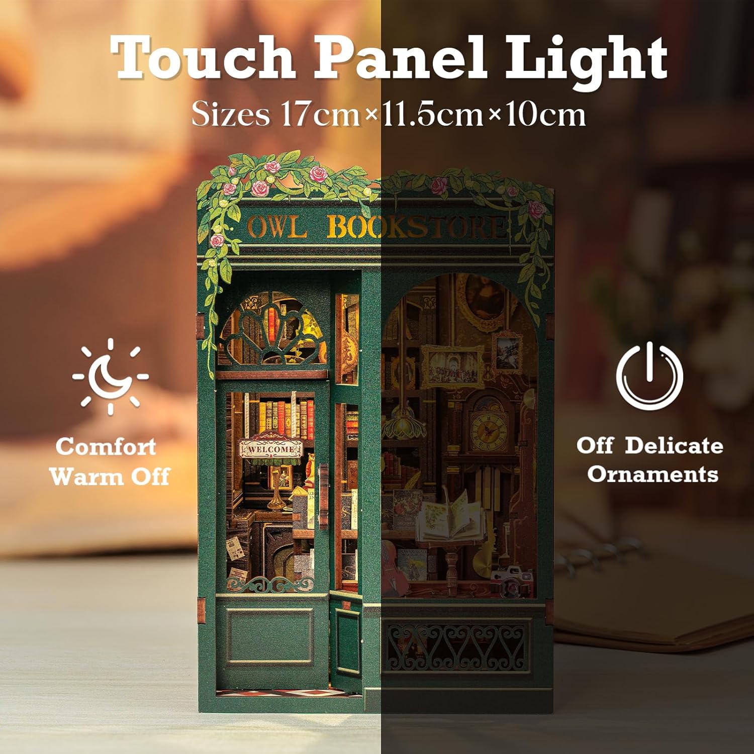 Thumbnail 6 de Cutefun Book Nook 139 pieces 📚