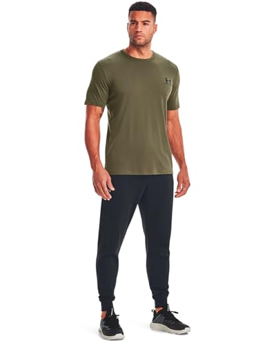 Thumbnail 7 de Camiseta Under Armour UA Sportstyle LC SS para hombre (Marine/OD Green)