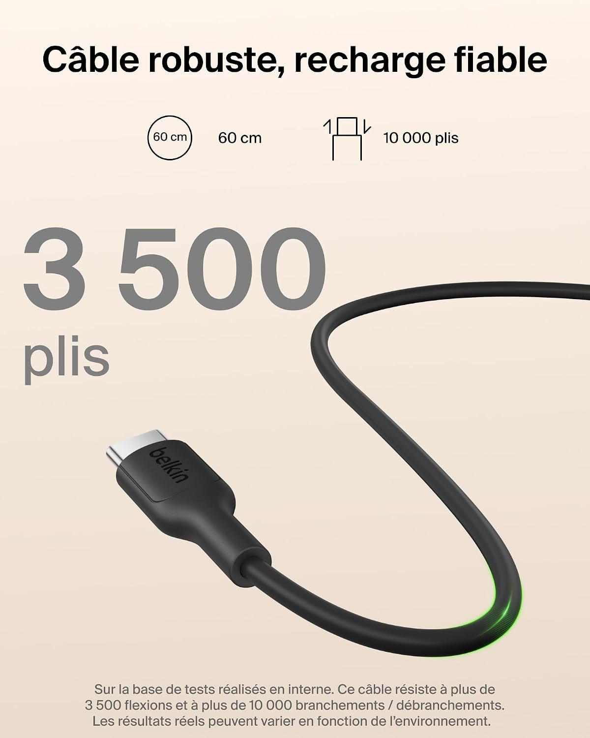 Thumbnail 6 de Belkin BoostCharge Batterie Externe Magnétique 5000mAh – charge 15 W, anneau magnétique et USB-C inclus
