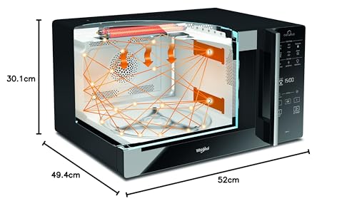 Thumbnail 10 de Whirlpool MCP 349 BL Chef Plus: microonde termoventilato con grill e funzione Crisp