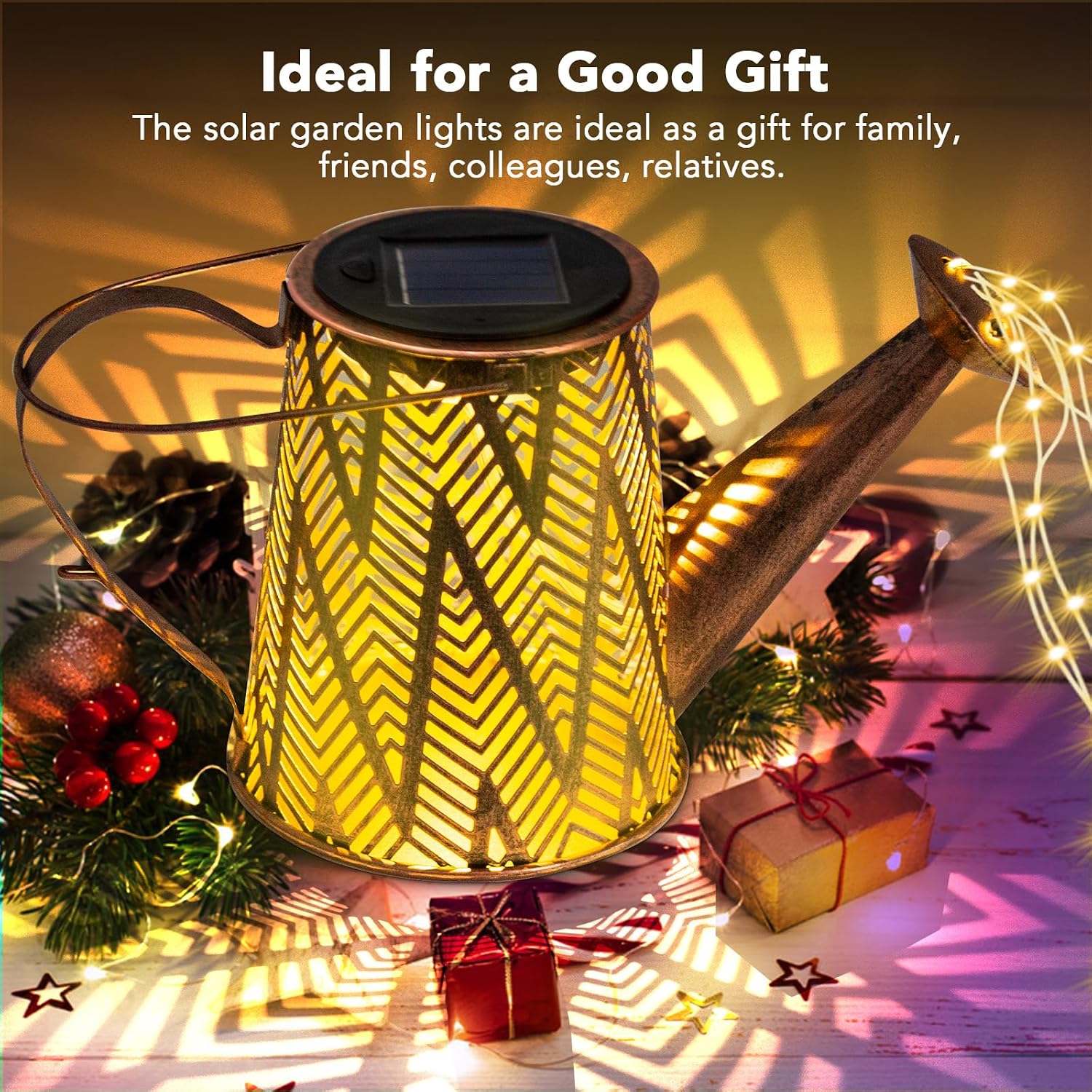 Thumbnail 6 de GLOBAL GOLDEN Solar watering can lights