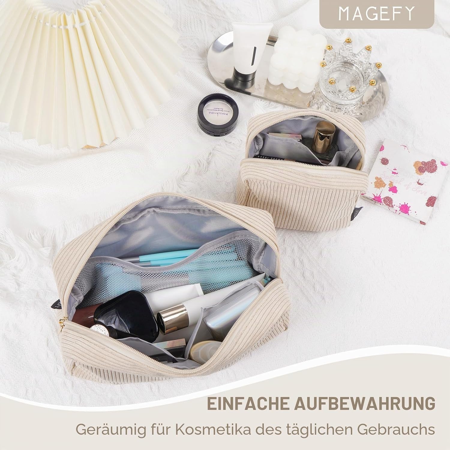 Detalle de MAGEFY Kosmetiktasche Set 2 Stück