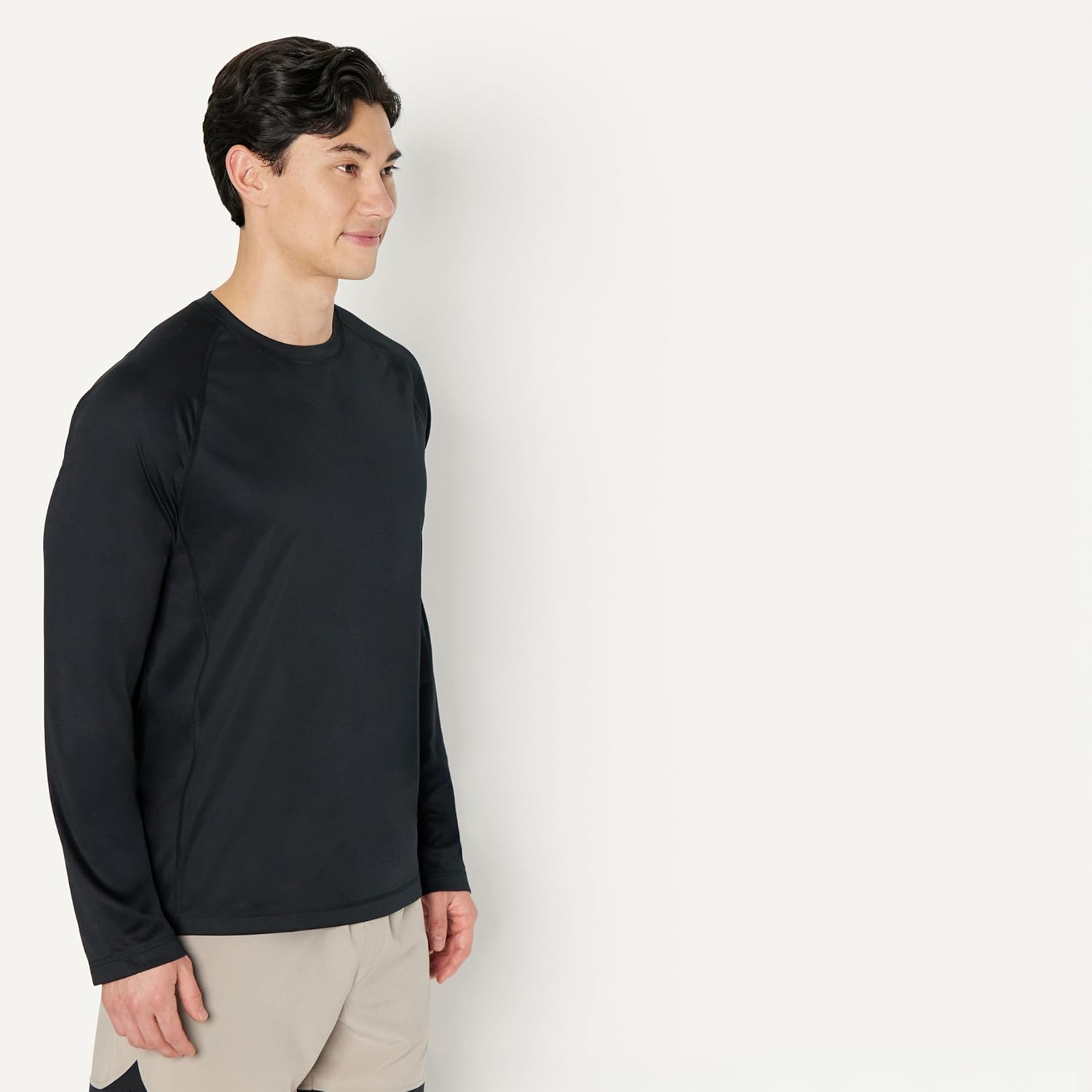 Thumbnail 1 de Amazon Essentials Men’s Long-Sleeve Quick-Dry UPF 50 Swim Tee (Slim Fit)