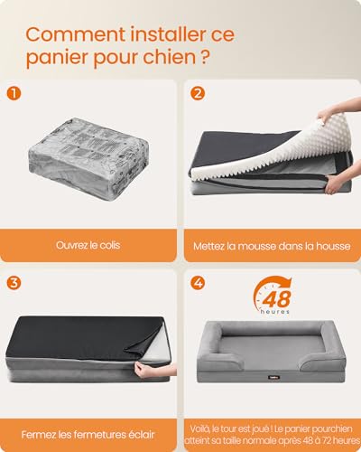 Thumbnail 7 de FEANDREA Panier pour chien 104 x 69 x 17 cm