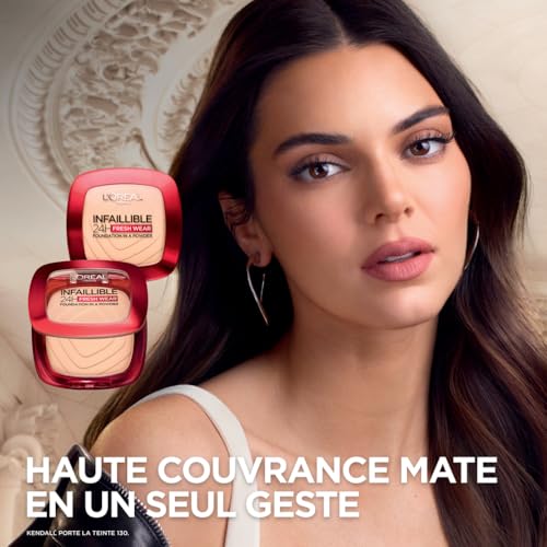 Thumbnail 1 de L'Oréal Paris Infaillible 24H Fresh Wear Fond de Teint Poudre Beige Doré 9 g — avis et fiche d’achat