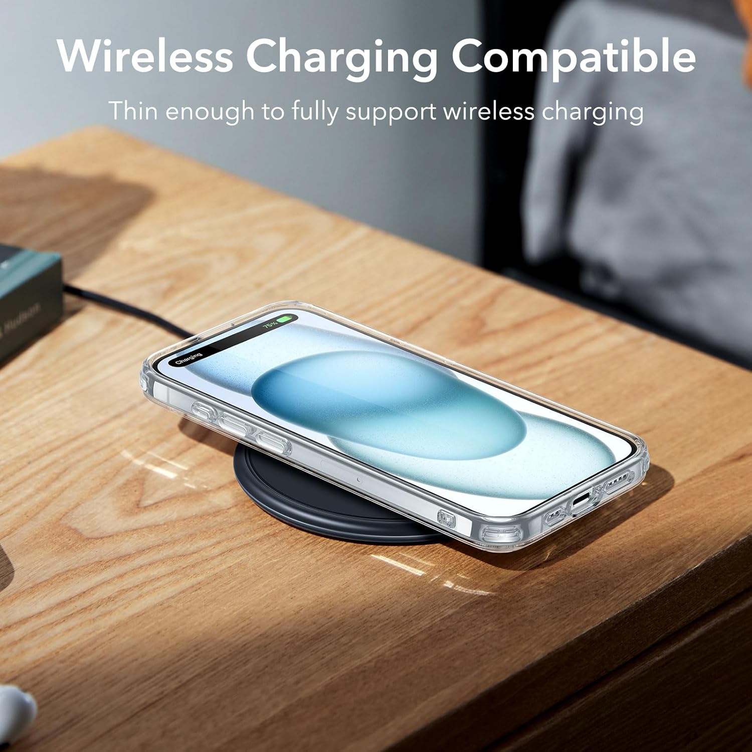 Thumbnail 6 de Coque ESR Transparente pour iPhone 15 – Fine et résistante aux chocs (Zero série)