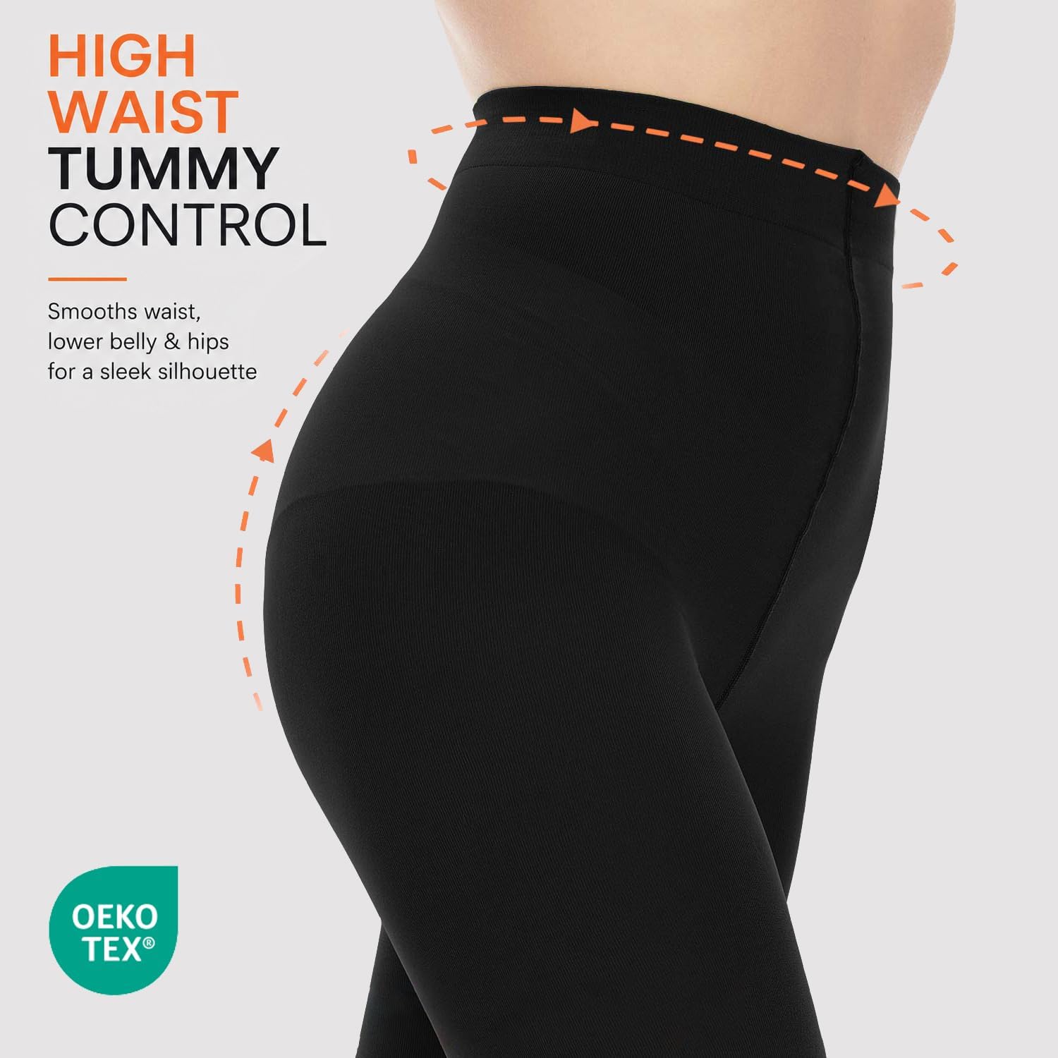Detalle 2 de Citystl 80D Compression Tights ⚙