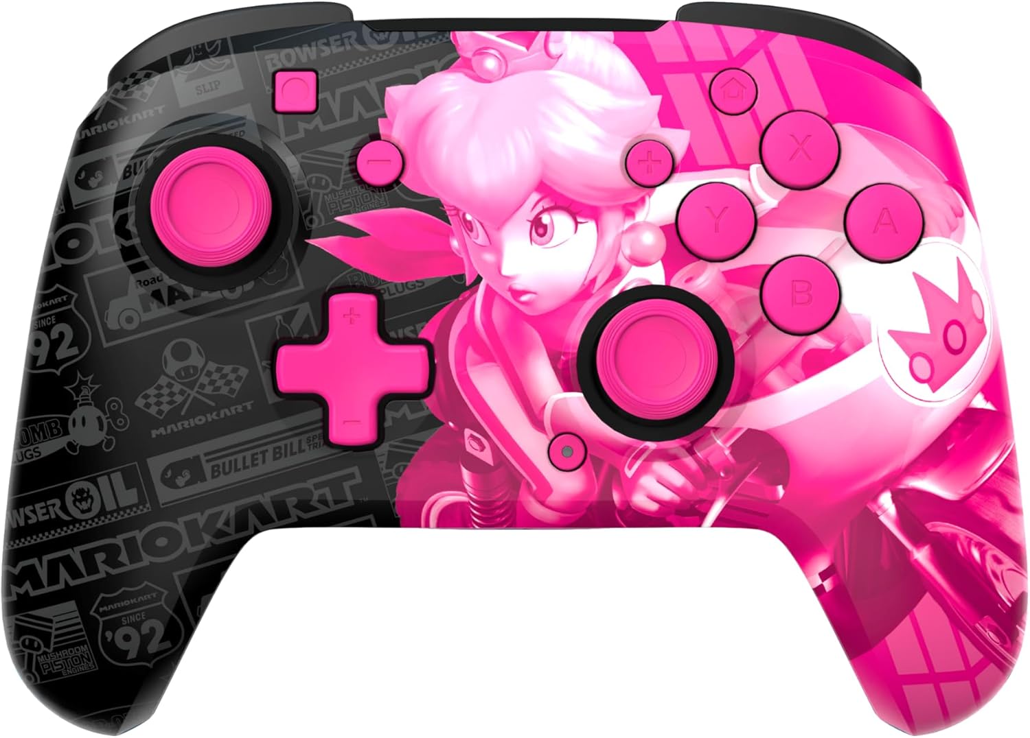Detalle 2 de PDP Mando Afterglow Deluxe Wireless Nintendo Switch - Gris Prismatic