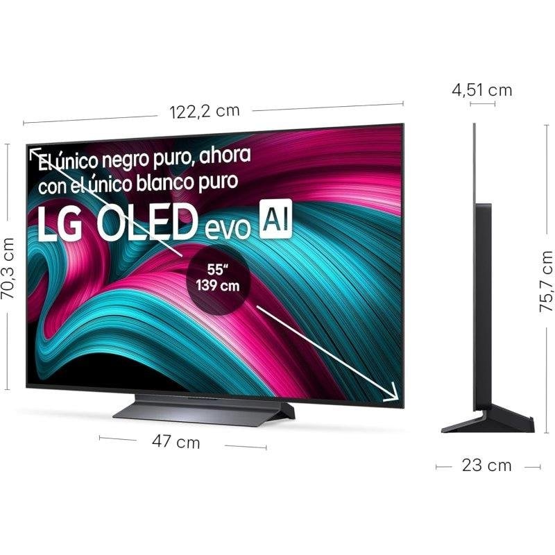 Thumbnail 3 de LG OLED evo OLED55C54LA (55"): televisor 4K 120 Hz con WebOS, Dolby Vision y Atmos para cine en casa y gaming