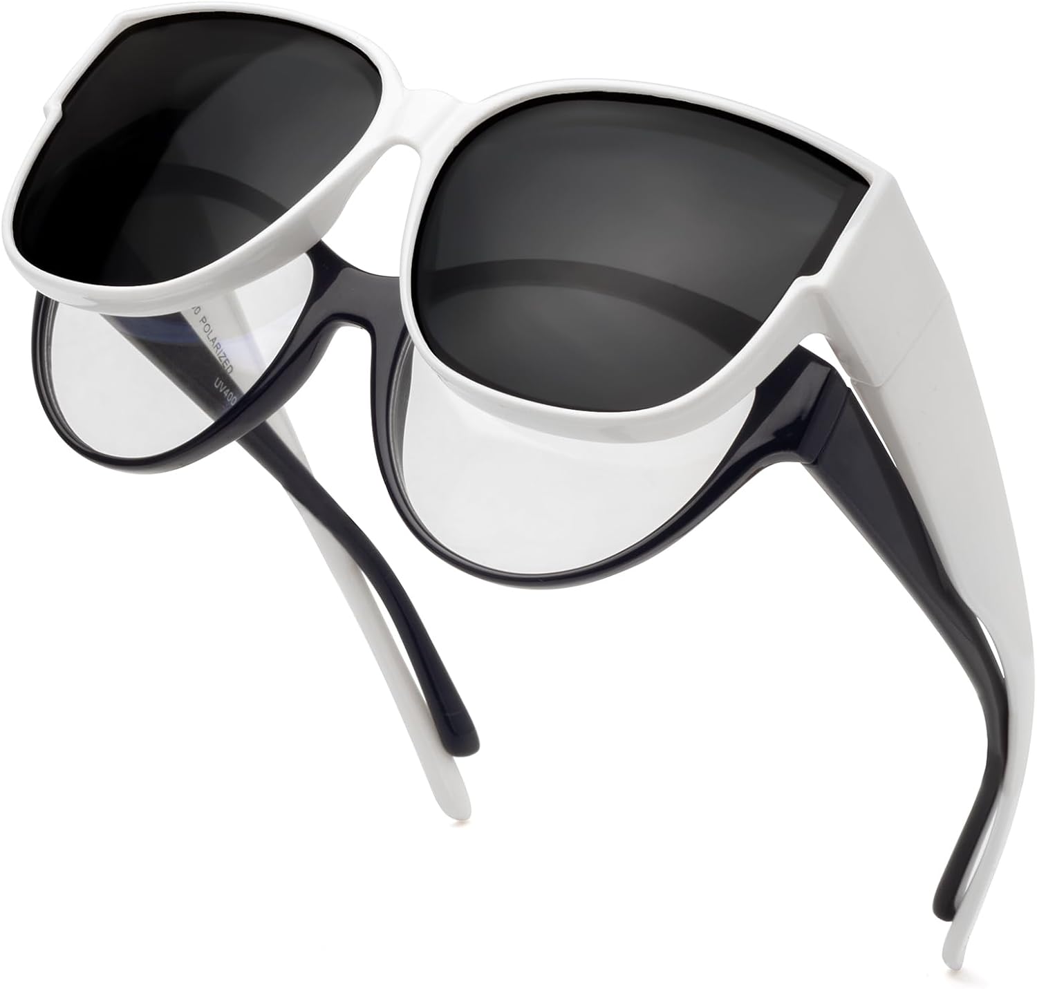 Thumbnail 6 de Face Shadow Überzieh-Sonnenbrille Polarisiert – Oversize, UV400, leicht, für Brillenträger