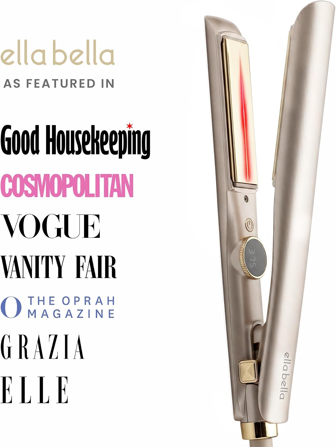 Detalle 2 de ELLA BELLA Hair Straightener, Titanium