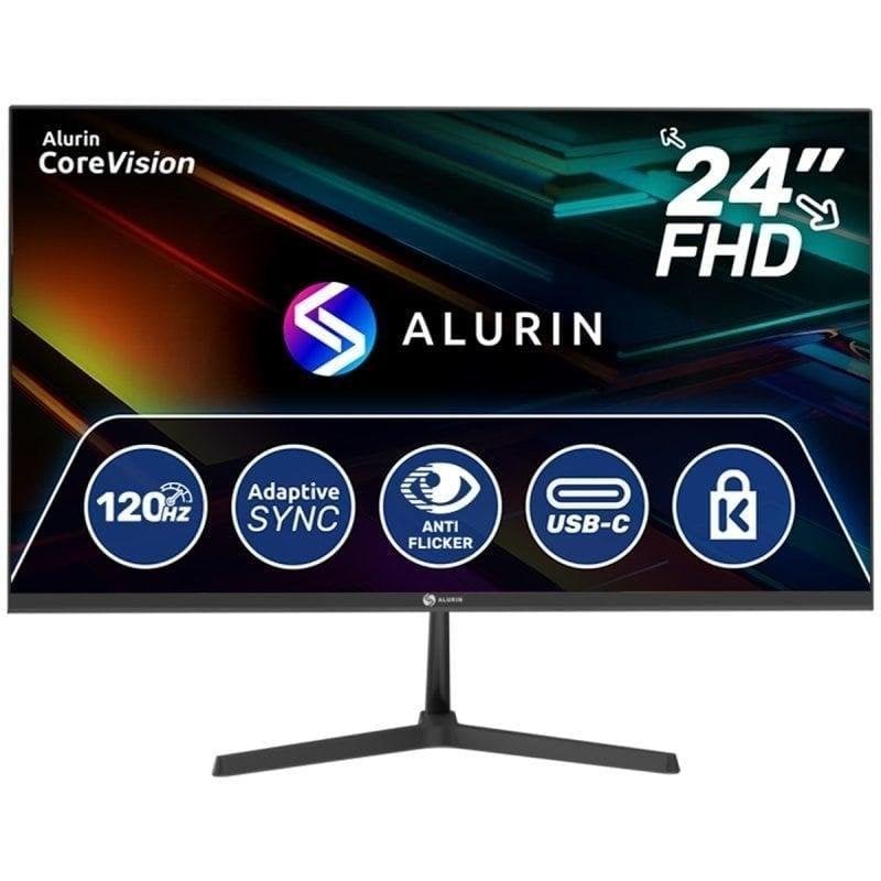 Thumbnail 1 de PcCom Work Intel Core i5-12400 / 16GB / 500GB SSD NVMe / W11 Home + Teclado, Ratón y Monitor 24" FHD