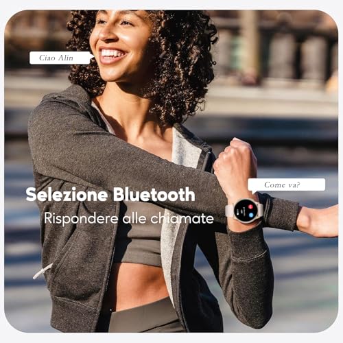 Thumbnail 4 de AcclaFit Smartwatch Uomo Donna con Chiamate Bluetooth e Schermo 1,38" – 147+ Modalità Sportive, IP68, SpO2 e Sonno