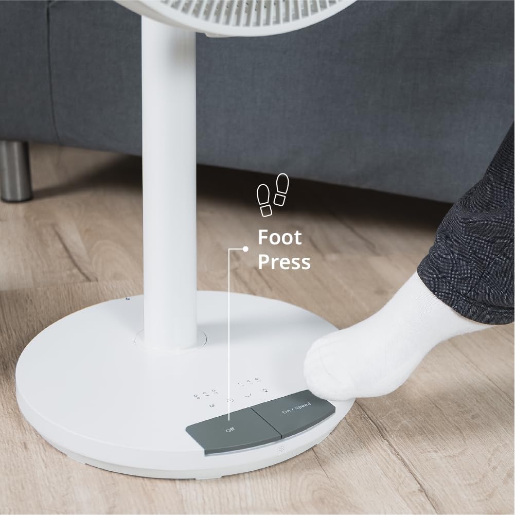 Detalle de Ufesa Ventilatore Sendai SilentEdge 24W: aria fresca, silenzio e comfort regolabili