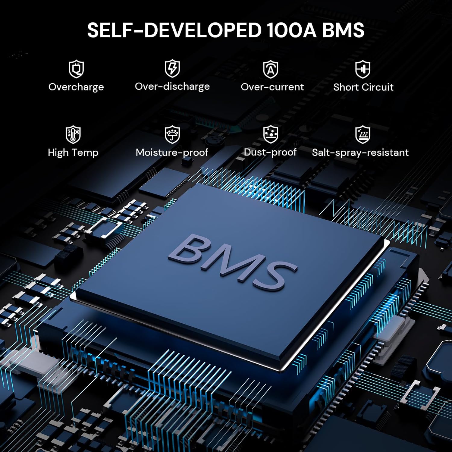 Thumbnail 6 de Dyness AR1.2 12V100AH TC Group 31 LiFePO4 Battery, 100Ah, 100A BMS