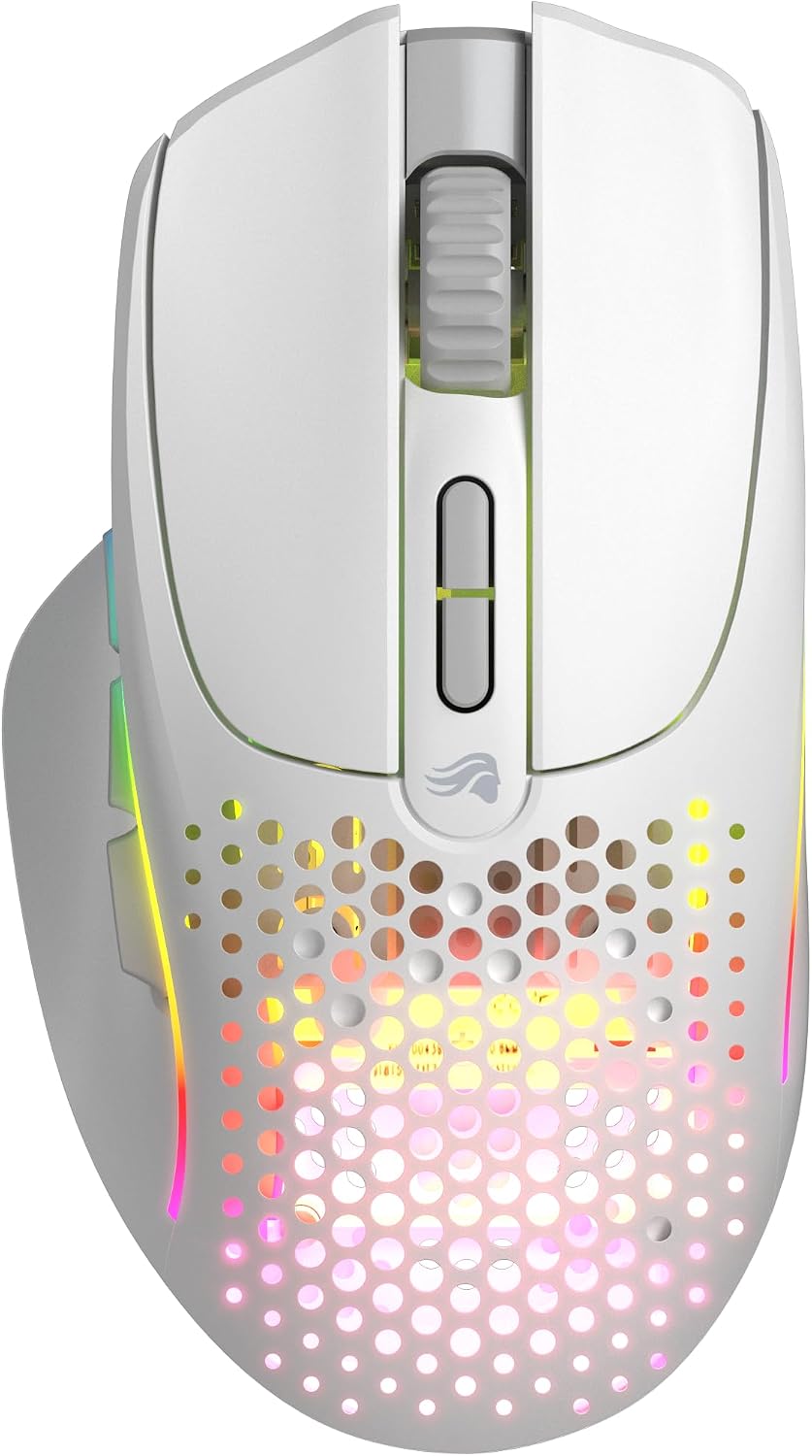 Thumbnail 1 de GLORIOUS Gaming Model I 2 Wireless Gaming-Maus (Hybrid: 2,4 GHz & Bluetooth) – 75 g, 9 Tasten, weiß