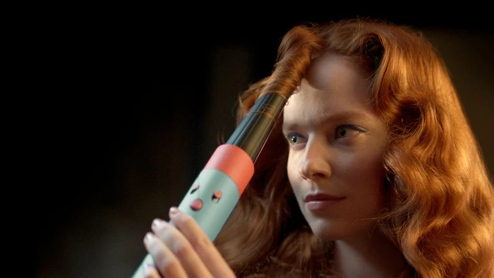 Thumbnail 18 de Dyson Airwrap i.d. Straight + Wavy Samtrot/Gold – App-gesteuert, vielseitig stylen