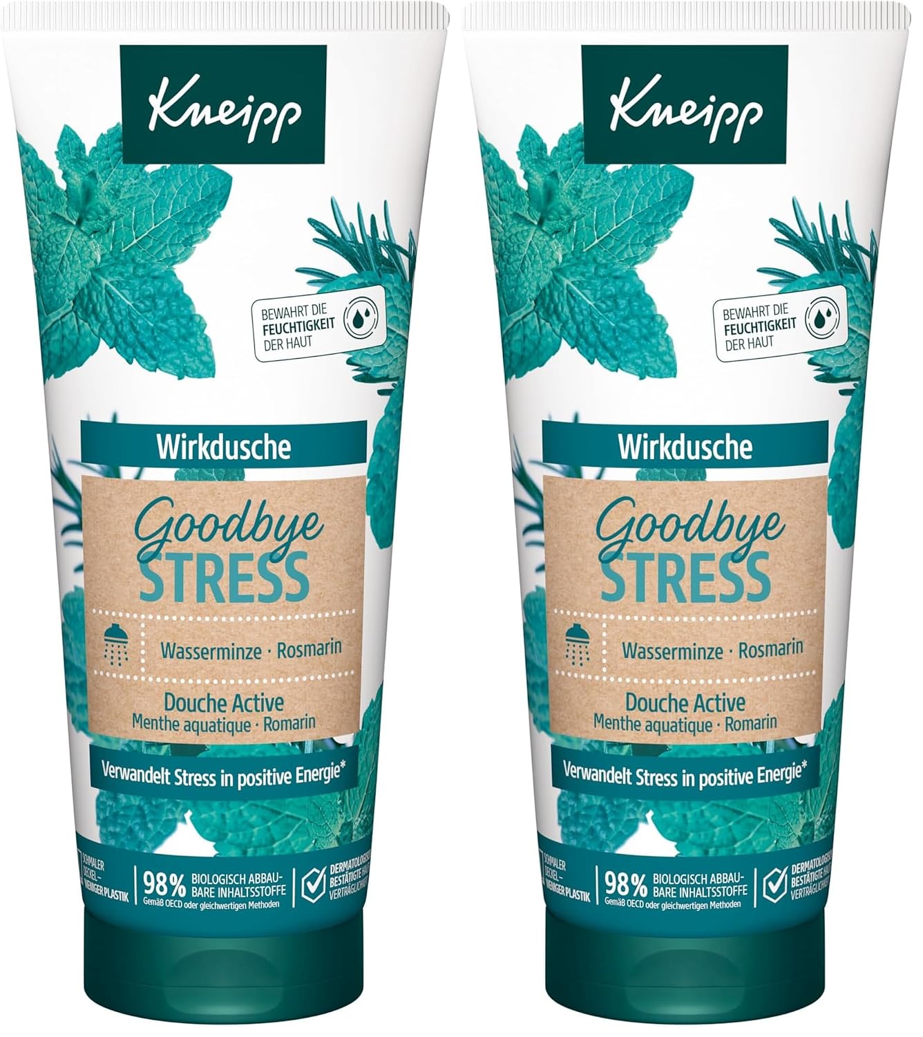 Thumbnail 4 de Kneipp Wirkdusche Goodbye Stress – Feuchtigkeitsspendendes Duschgel im 6 × 200 ml Multipack