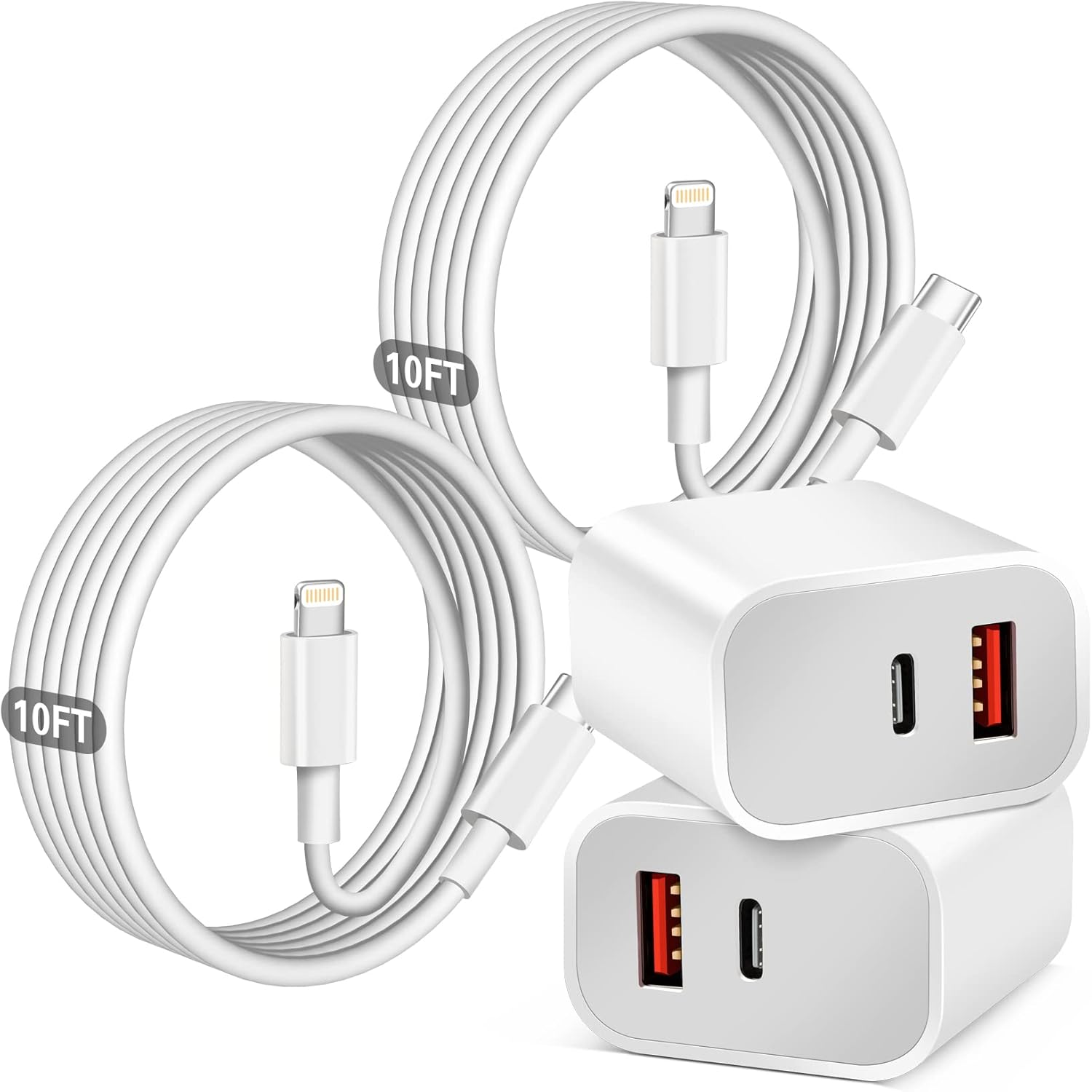 Detalle de Apple Fast Charger iPhone Dual Port 2-Pack