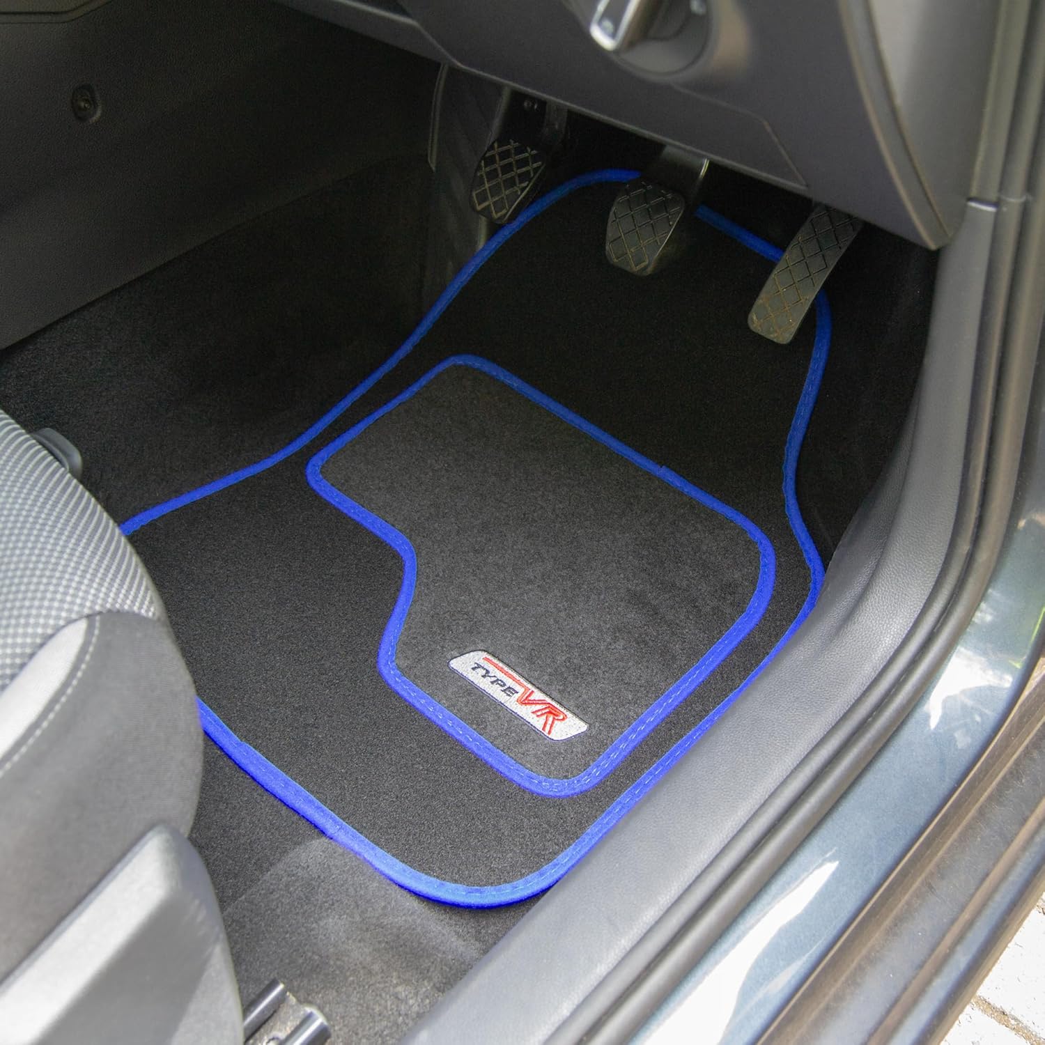 Thumbnail 2 de Sakura SS5305 Universal Car Mat Set, Blue