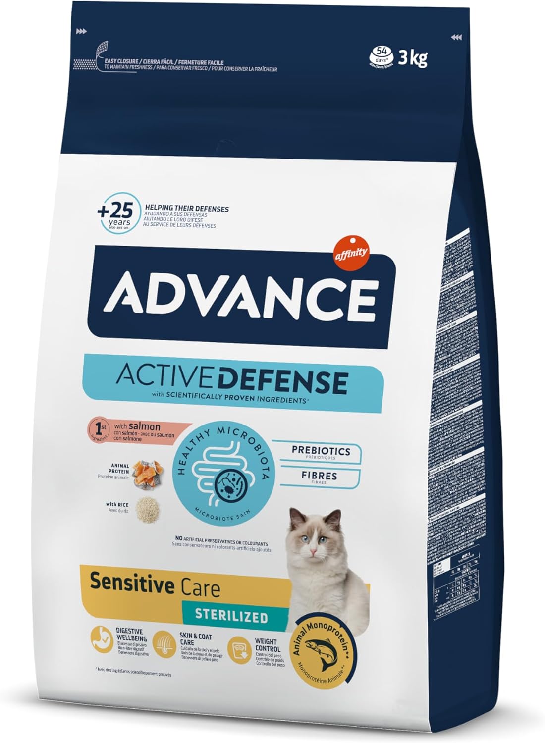 Thumbnail 6 de Advance Cat Adult Sensitive Sterilized Salmón