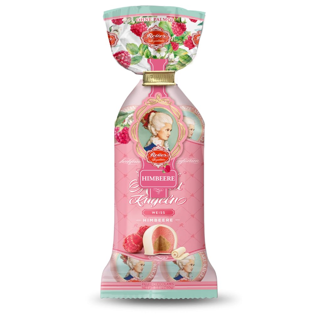 Thumbnail 4 de Reber Mozart-Kugeln Barock „Wolfgang & Constanze“, 15er Packung (300 g) mit Pistazien, Marzipan & Mandel-Füllungen