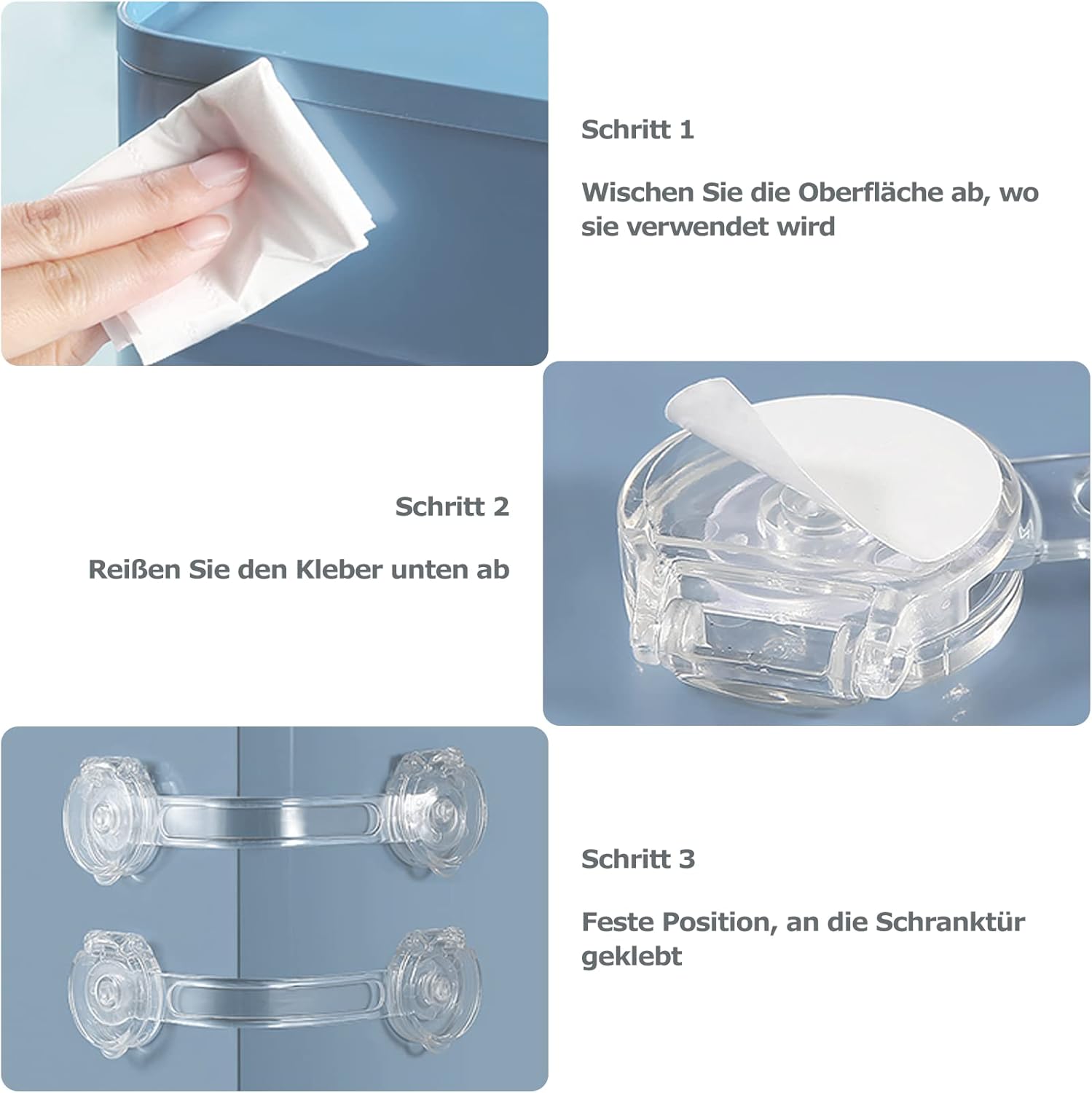 Thumbnail 2 de BillyBath Seguridad Puertas Niños 10pcs