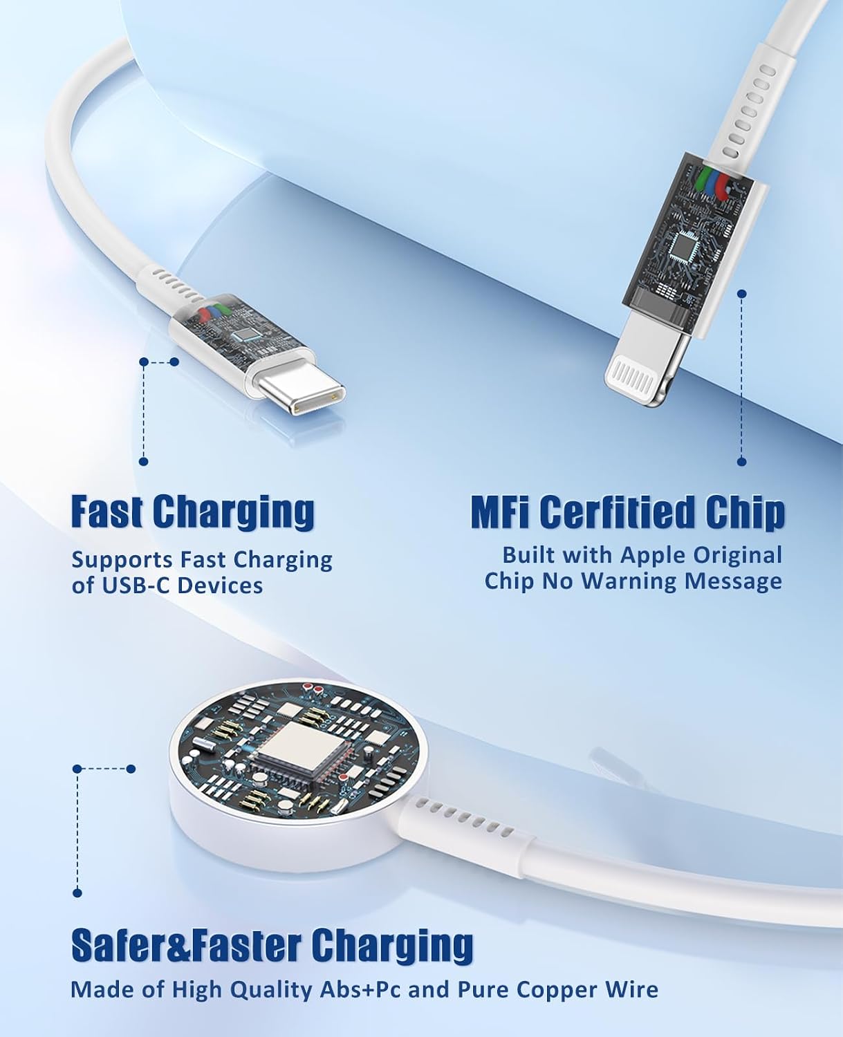 Thumbnail 4 de 3-in-1 Apple Watch Charger 6ft